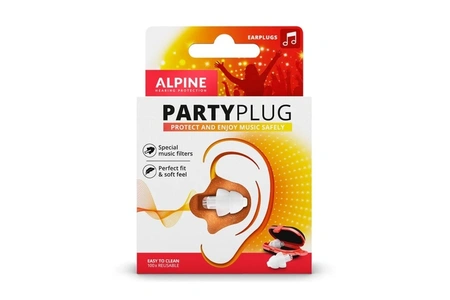 Alpine PartyPlug – muusikafiltritega kõrvatropid kontsertidele, üritustele ja festivalidele