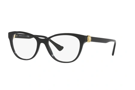 versace, 3330, naistele, ristkülik, plast