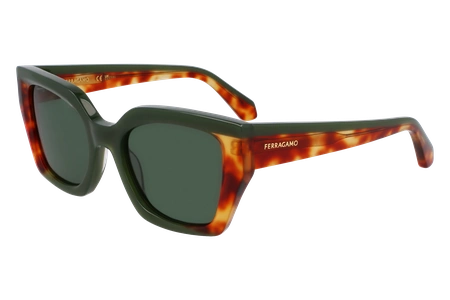 ferragamo, SF 2035S, naistele, ristkülik, plast