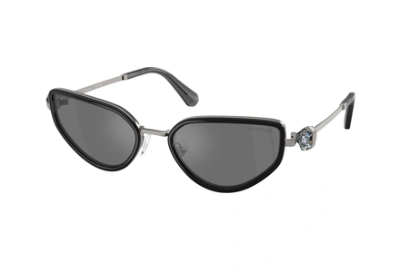 swarovski, SK 7027, naistele, ristkülik, peegeldav, metall