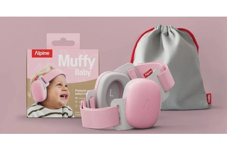 Alpine Muffy Baby Rose Pink beebi kõrvaklapid kuulmiskaitseks