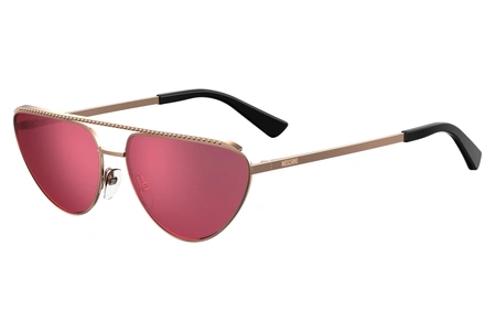 moschino, MOS 057G/S, meestele, ovaalne/ümar, peegeldav, metall