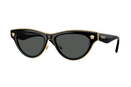 versace, 2273, naistele, ristkülik, plast