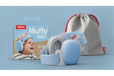 Alpine Muffy Baby Blue beebi kõrvaklapid kuulmiskaitseks