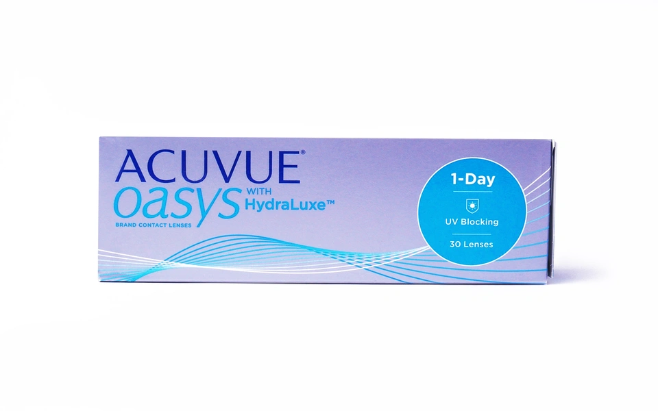 ACUVUE® OASYS 1-DAY with HydraLuxe® TECHNOLOGY