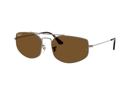 rayban, RB 3845, meestele, ristkülik, polariseeritud, metall